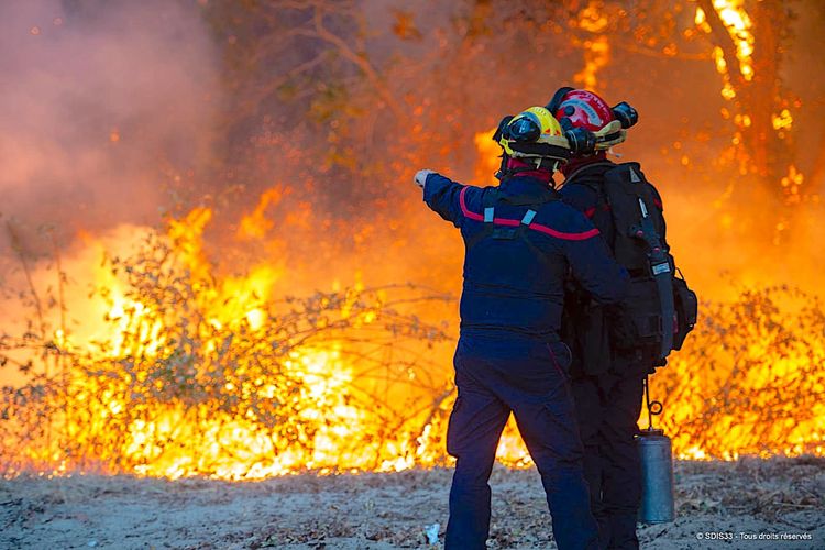 ALERTE FUMÉES – Les Landes et la Gironde face aux gigantesques incendies